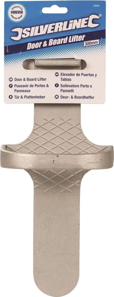 Silverline Deur- en Gipsplaatvoet Aluminium 30cm