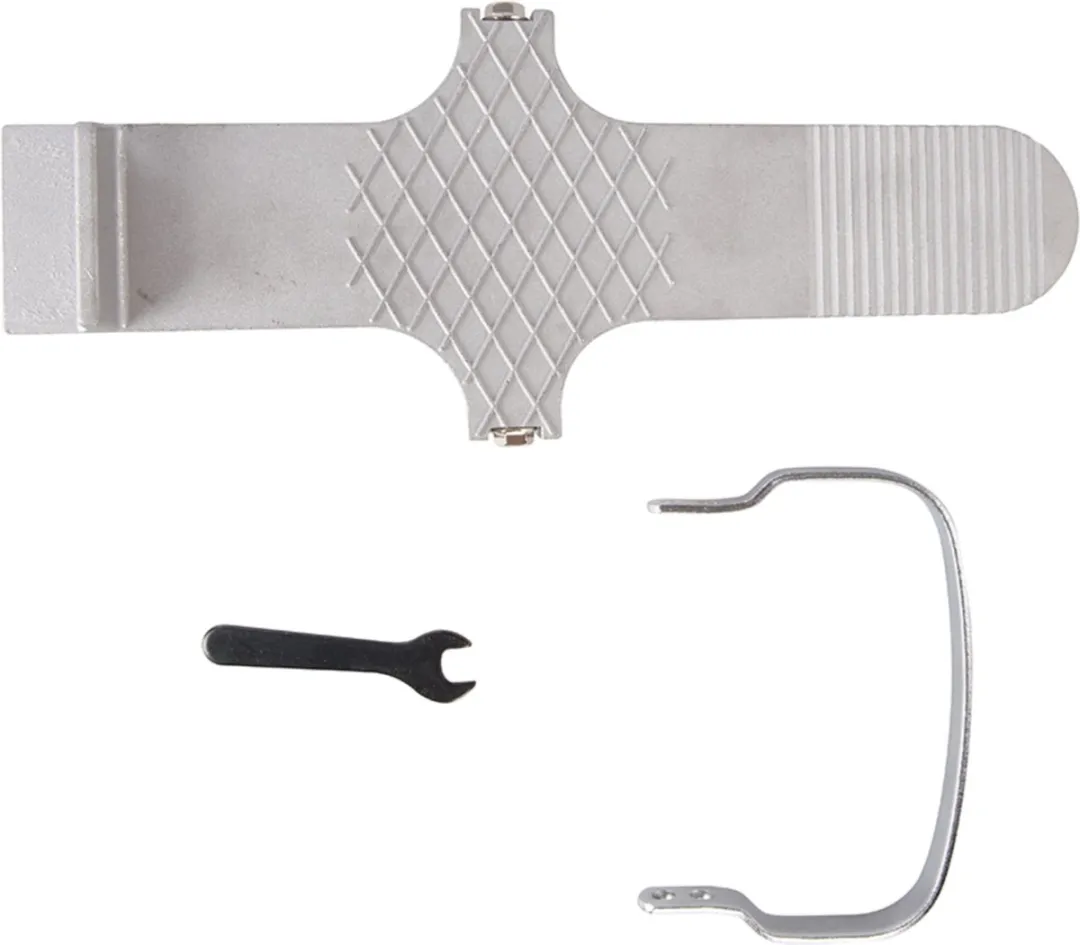 Silverline Deur- en Gipsplaatvoet Aluminium 30cm