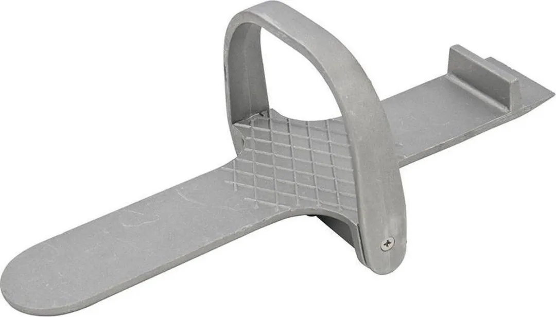 Silverline Deur- en Gipsplaatvoet Aluminium 30cm - afbeelding 6 van 6