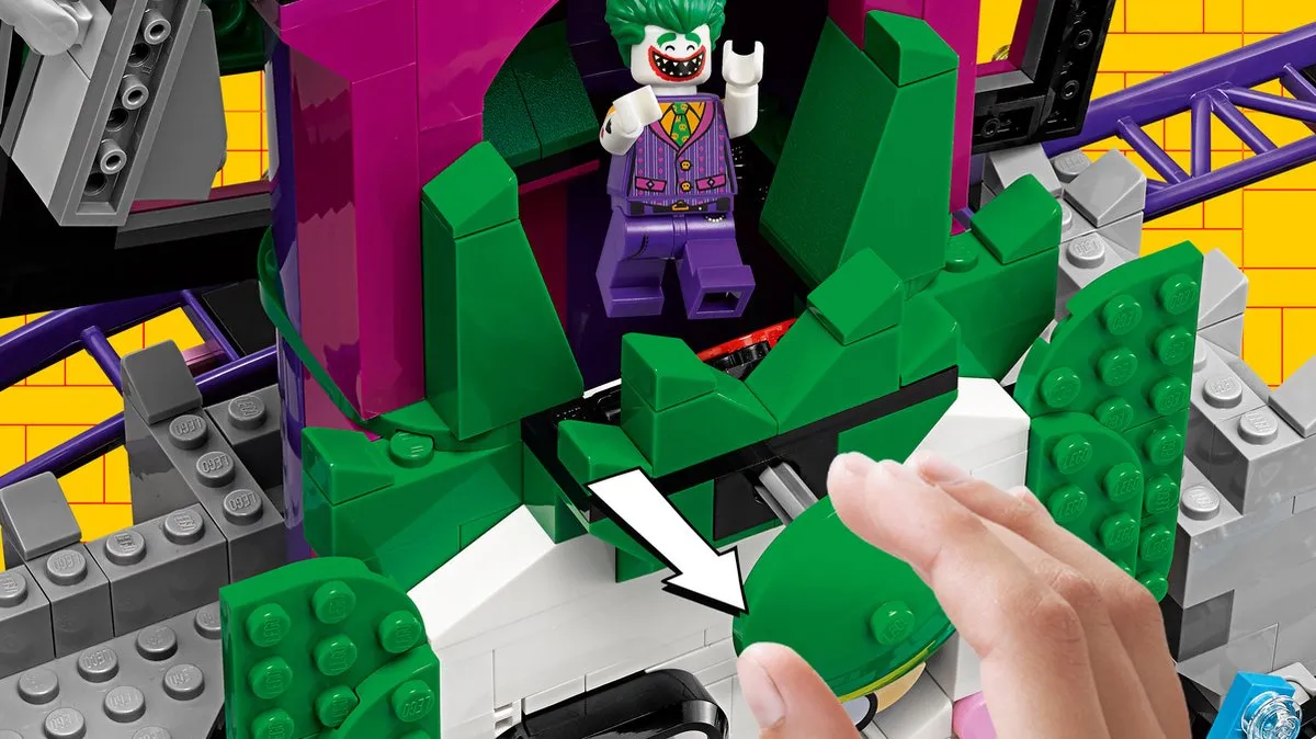 LEGO Batman Movie The Joker Landhuis 70922 - 3444 Stenen - 10 Minifiguren - afbeelding 6 van 6