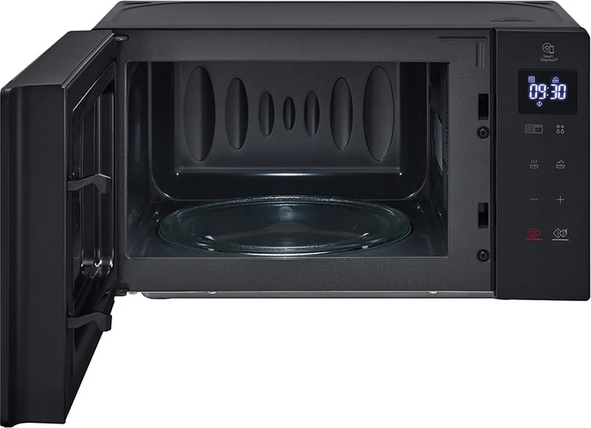 LG MH6032GAS Magnetron Grill 700W - 20L - Zwart - afbeelding 2 van 6