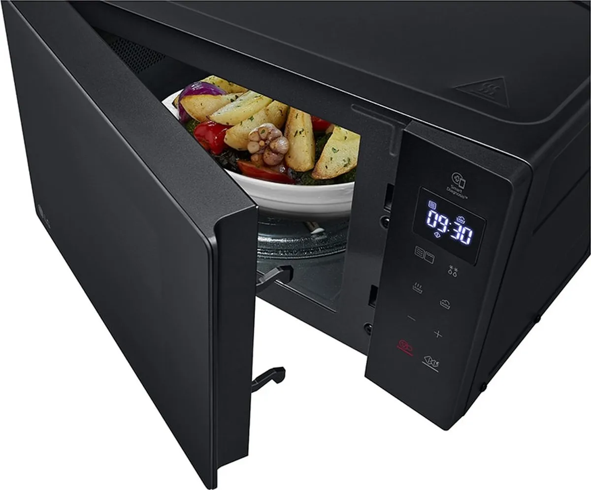 LG MH6032GAS Magnetron Grill 700W - 20L - Zwart - afbeelding 5 van 6
