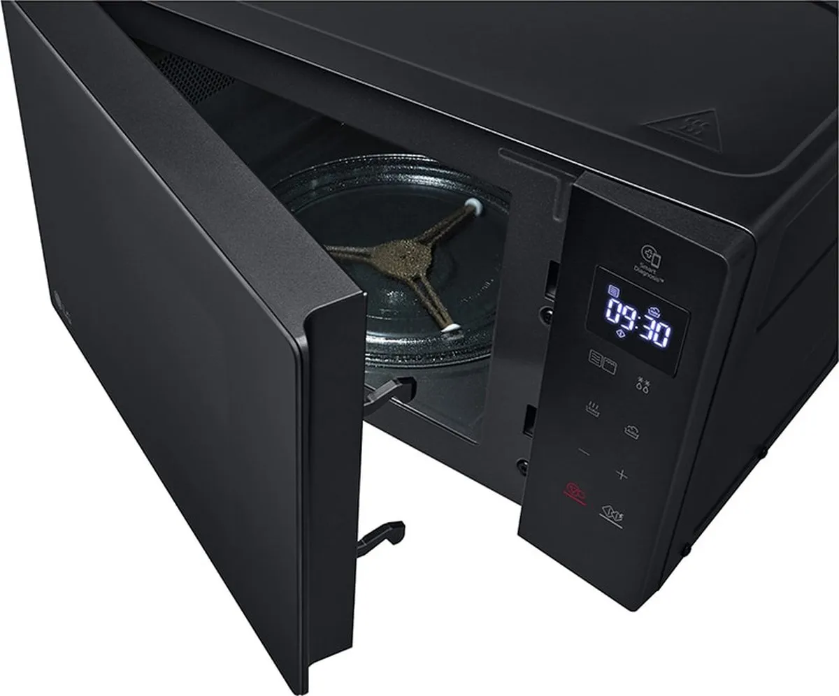 LG MH6032GAS Magnetron Grill 700W - 20L - Zwart - afbeelding 3 van 6