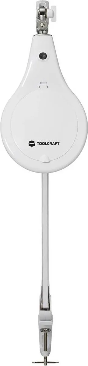 TOOLCRAFT TO-7424667 SMD LED-loeplamp 7W - 127mm - 1.75x Vergroting - Wit