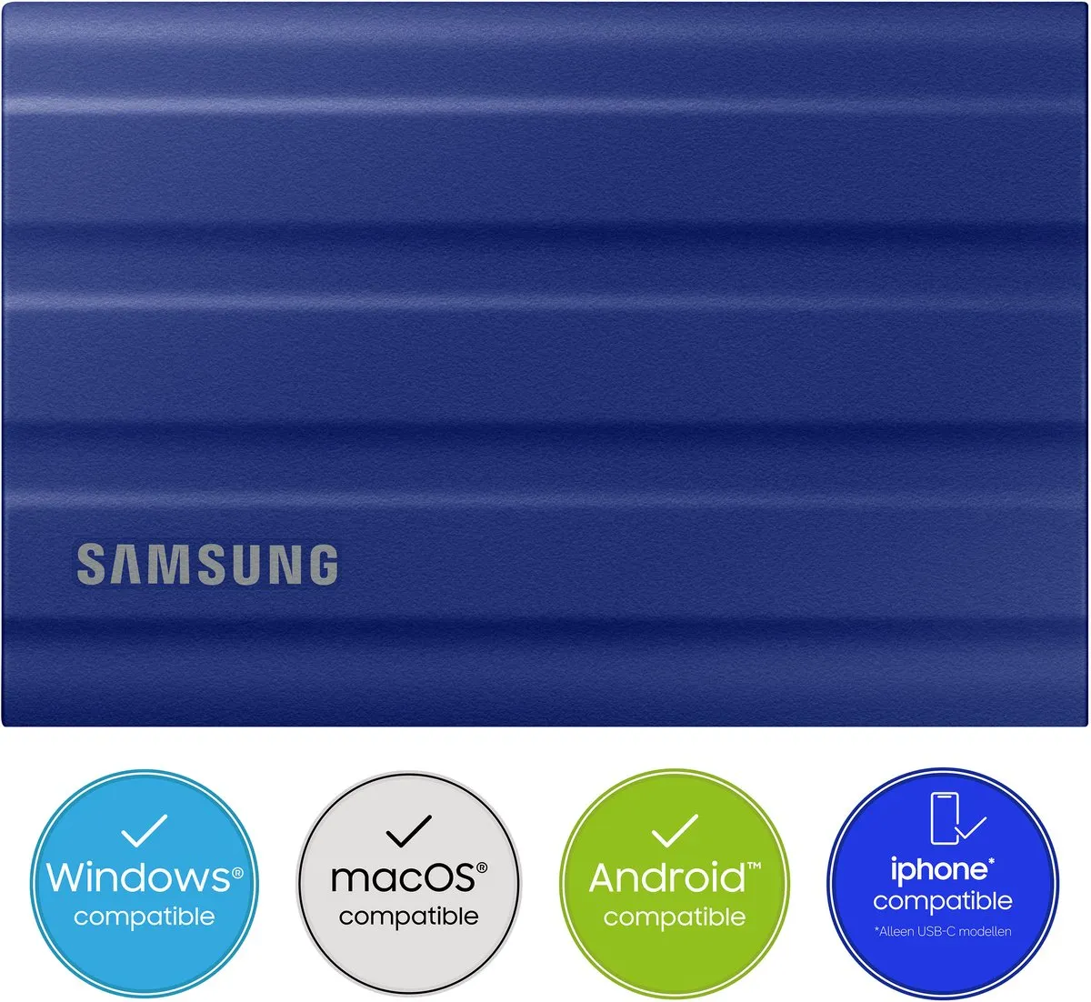 Samsung T7 Shield MU-PE2T0R/EU Externe SSD 2TB