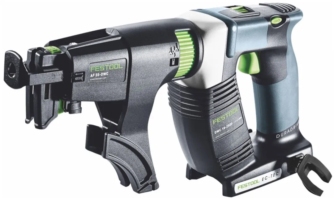 Festool DURADRIVE DWC 18-2500 HPC4,0 I-Plus Bandschroefmachine - 2x4,0Ah - 18Nm - 55mm