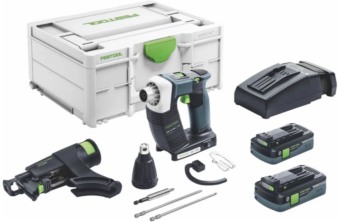 Festool DURADRIVE DWC 18-2500 HPC4,0 I-Plus Bandschroefmachine - 2x4,0Ah - 18Nm - 55mm - afbeelding 6 van 6