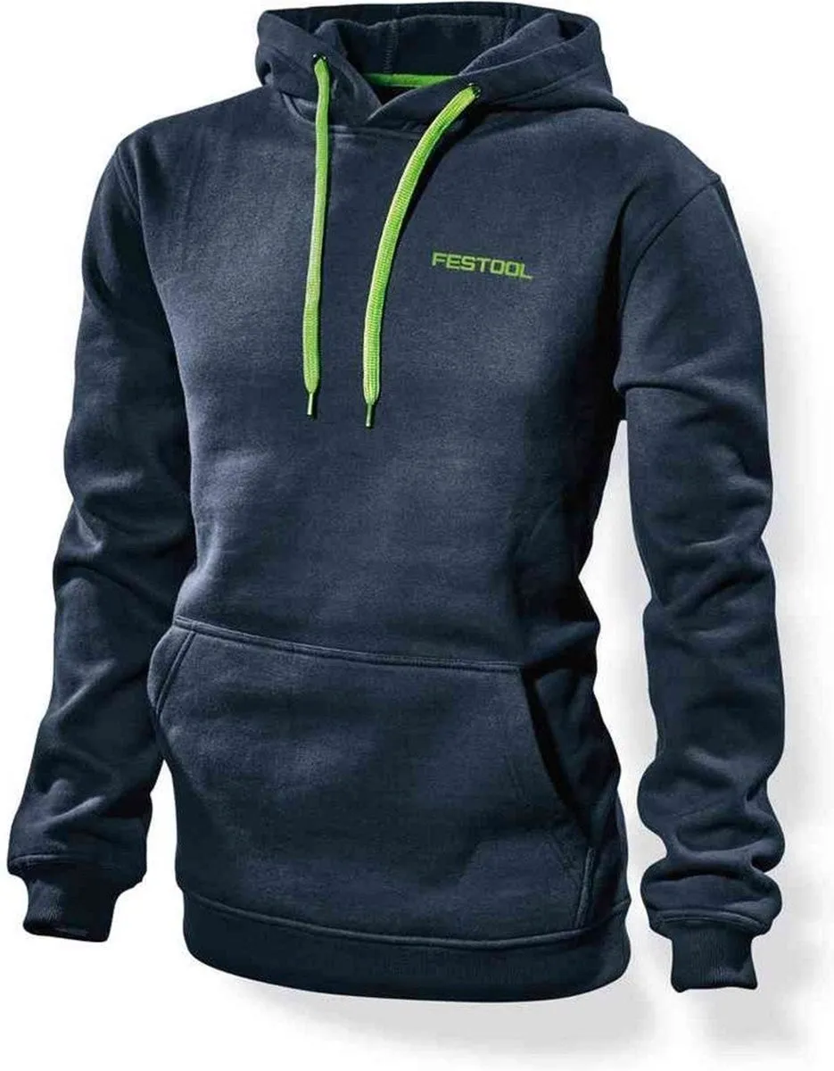 Festool HO-FT2 Trui met capuchon XL - Blauw/ Groen