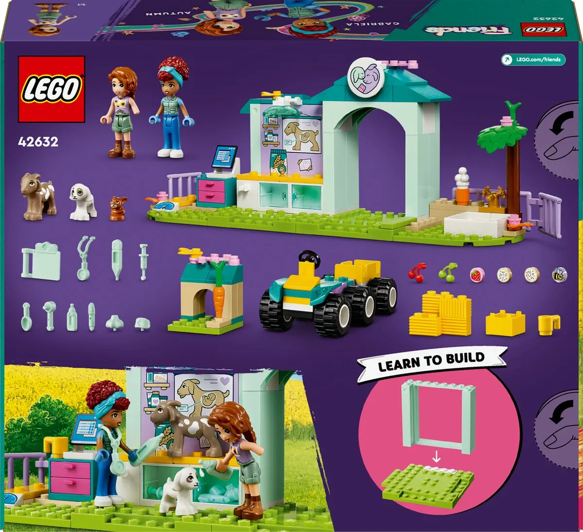 LEGO Friends Boerderijdierenkliniek 42632 - 2 Minifiguren - afbeelding 6 van 6