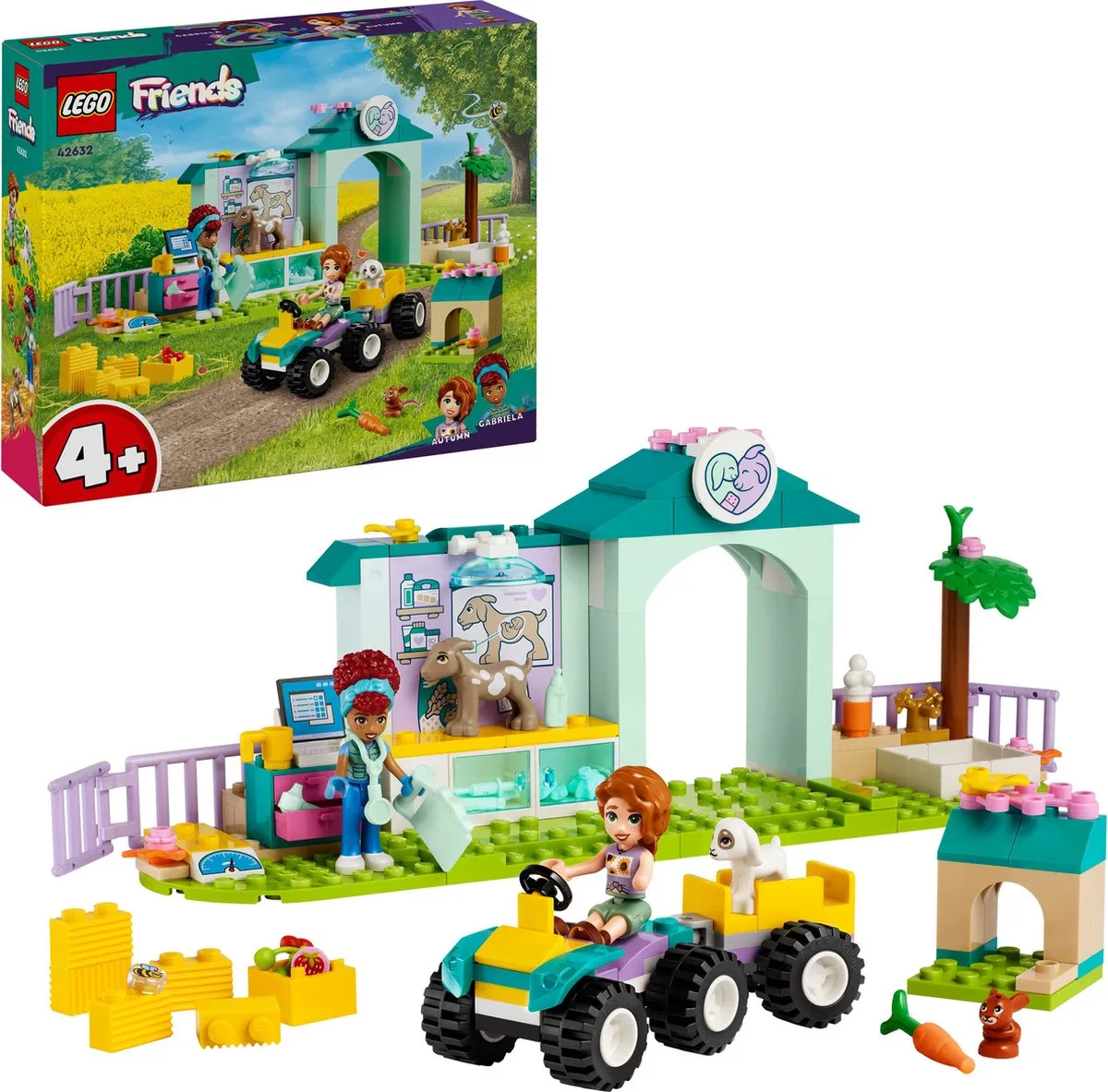 LEGO Friends Boerderijdierenkliniek 42632 - 2 Minifiguren