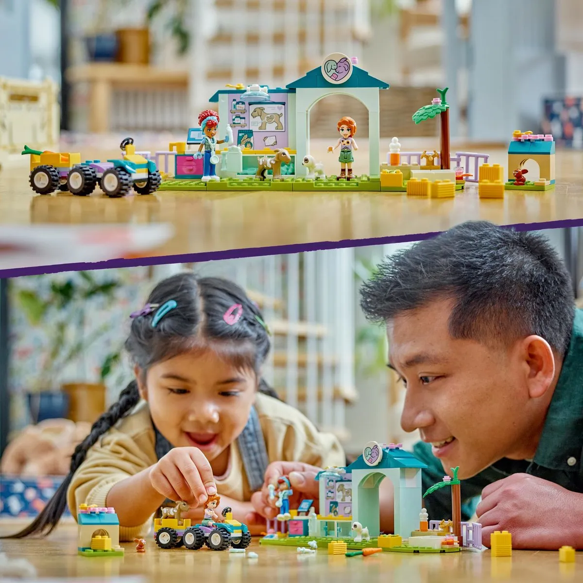 LEGO Friends Boerderijdierenkliniek 42632 - 2 Minifiguren