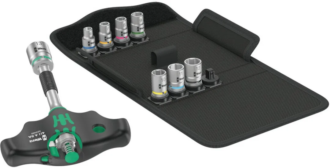 Wera Kraftform Kompakt 400 RA Set Ratelschroevendraaier 2-delig