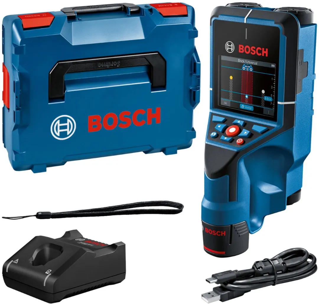 Bosch Professional D-Tect 200 C Leidingzoeker - Blauw
