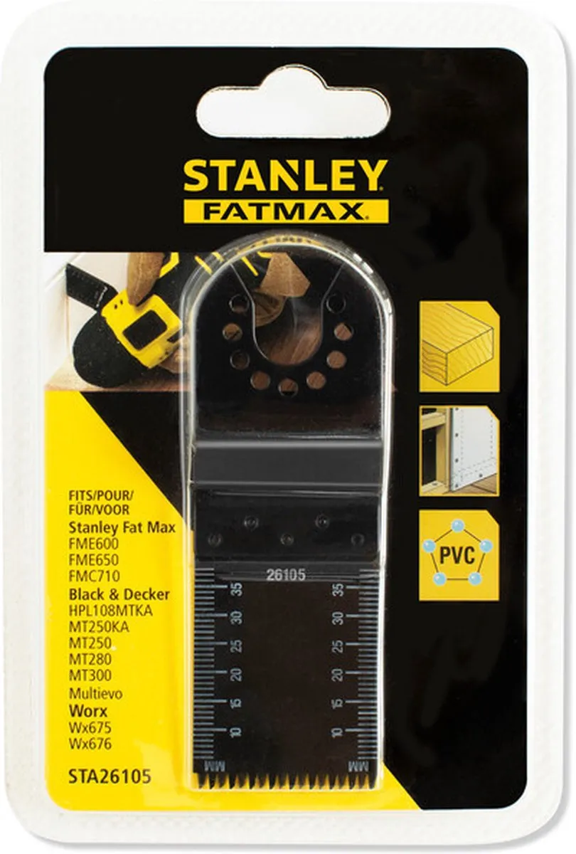 Stanley Invalzaagblad HCS STA26105-XJ - Oscillerend Multitool - afbeelding 2 van 2