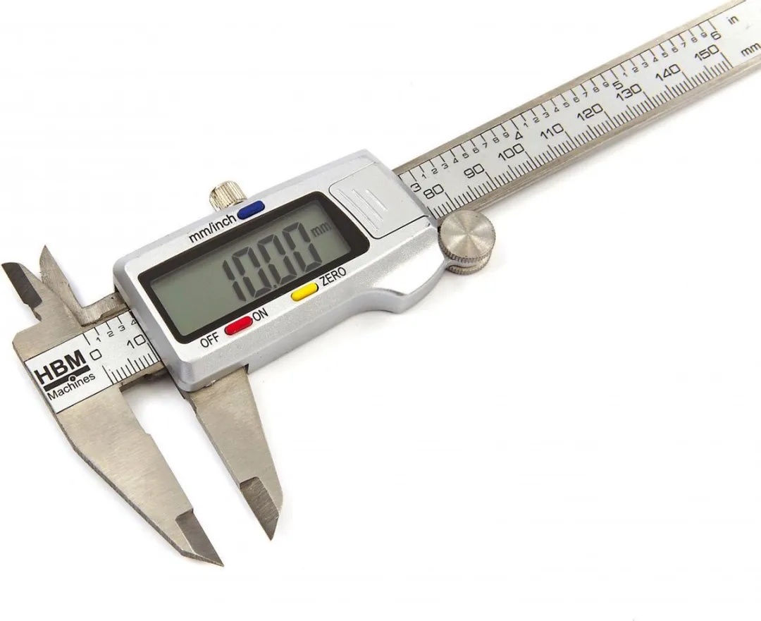 HBM Machines 150mm Digitale Schuifmaat - Zilver