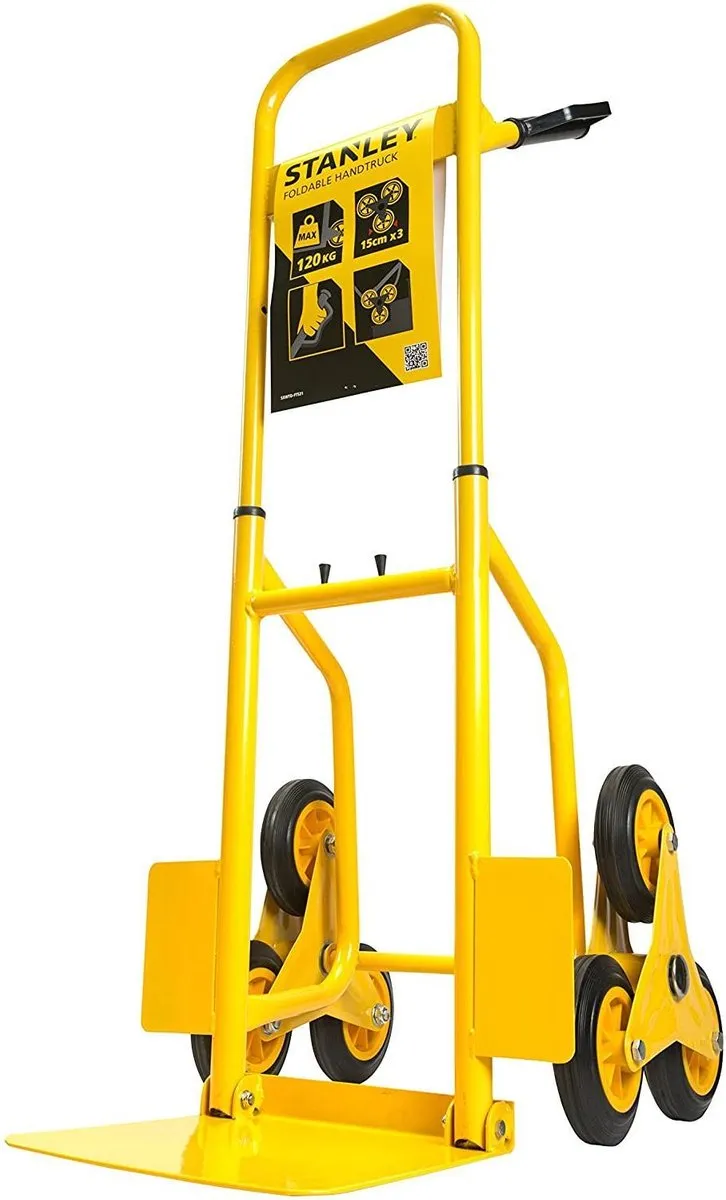 Stanley FT521 Inklapbare Steekwagen - 120kg - Geel