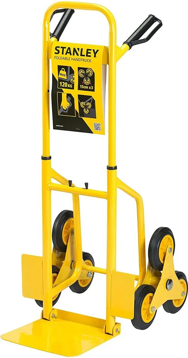 Stanley FT521 Inklapbare Steekwagen - 120kg - Geel - afbeelding 6 van 6