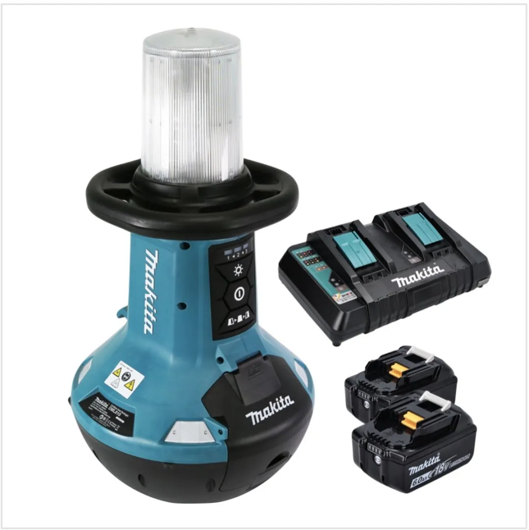 Makita DML 810 PG LED Schijnwerper 5500 Lm - 18/36V - IP54 - afbeelding 4 van 5