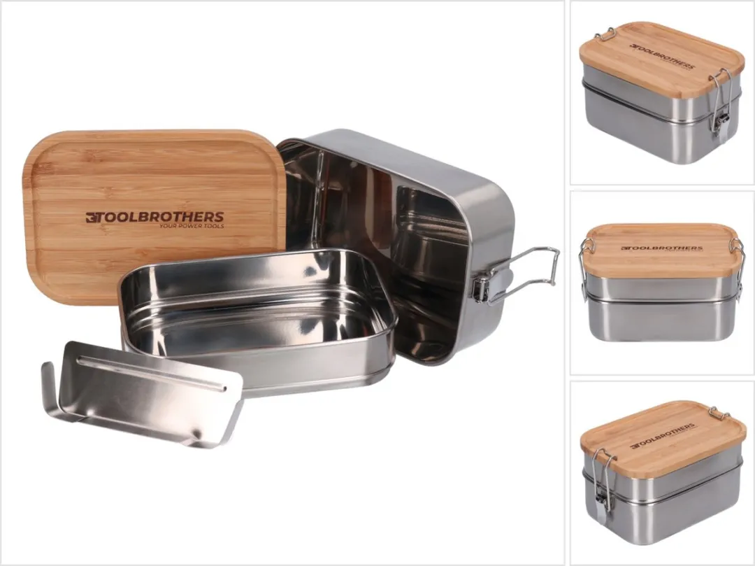 Toolbrothers Fan Roestvrijstalen Broodtrommel 1340ml
