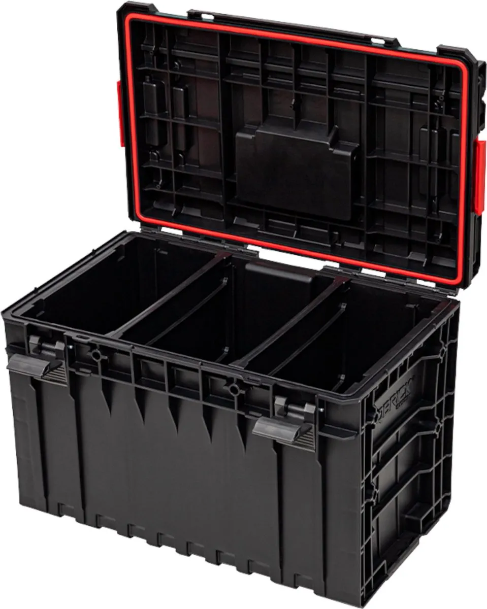 Toolbrothers RHINO XXL Gereedschapskoffer 52L - Rood/Zwart - afbeelding 2 van 5