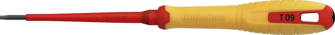 Hultafors VDE Torx TX09 Schroevendraaier 100mm - Geïsoleerd