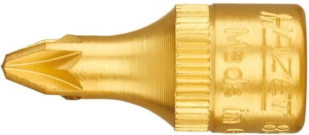 Hazet Schroefbit 1/4" PZ2 - Goud