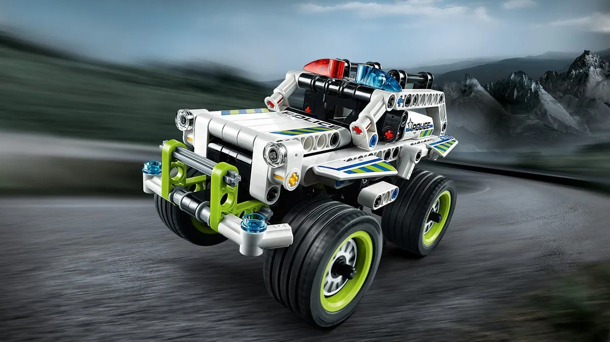 LEGO Technic Politie Onderscheppingsvoertuig 42047 - Meerkleurig - afbeelding 3 van 6