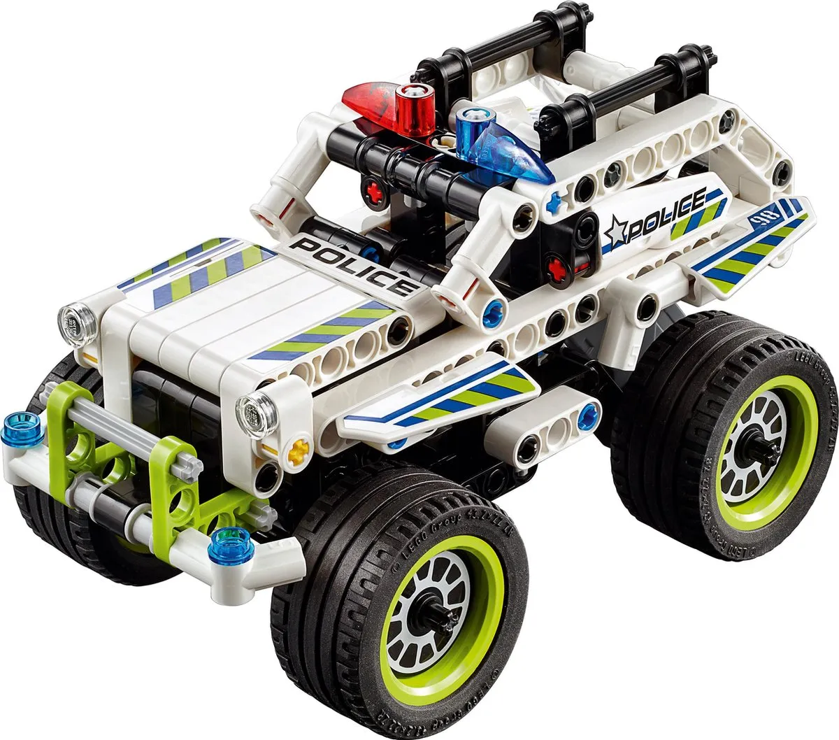 LEGO Technic Politie Onderscheppingsvoertuig 42047 - Meerkleurig - afbeelding 2 van 6