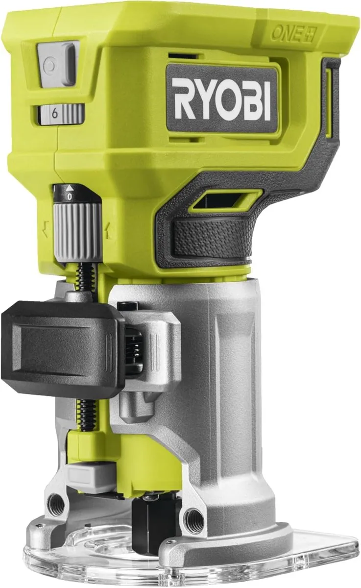 Ryobi RTR18-0 Affleureuse 18V ONE+ - Groen/Zwart