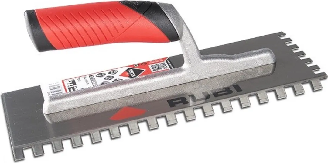 Rubi Lijmkam 12mm 45° - Rood/Zwart