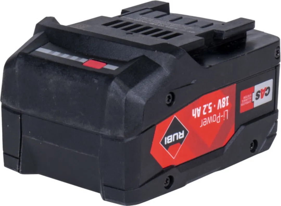 Rubi Accu CAS LIPOWER 18V 5,2Ah