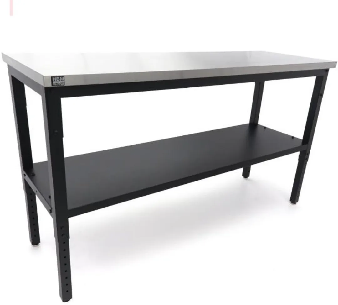 HBM Werkbank RVS 182cm