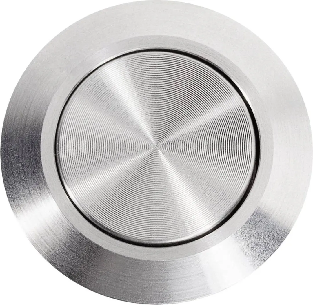 Renkforce RF-4707808 Belknop 1-voudig RVS