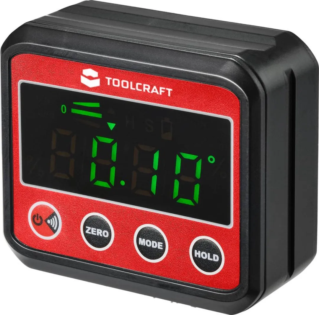 TOOLCRAFT TO-7308984 Digitale Hoekmeter 360°