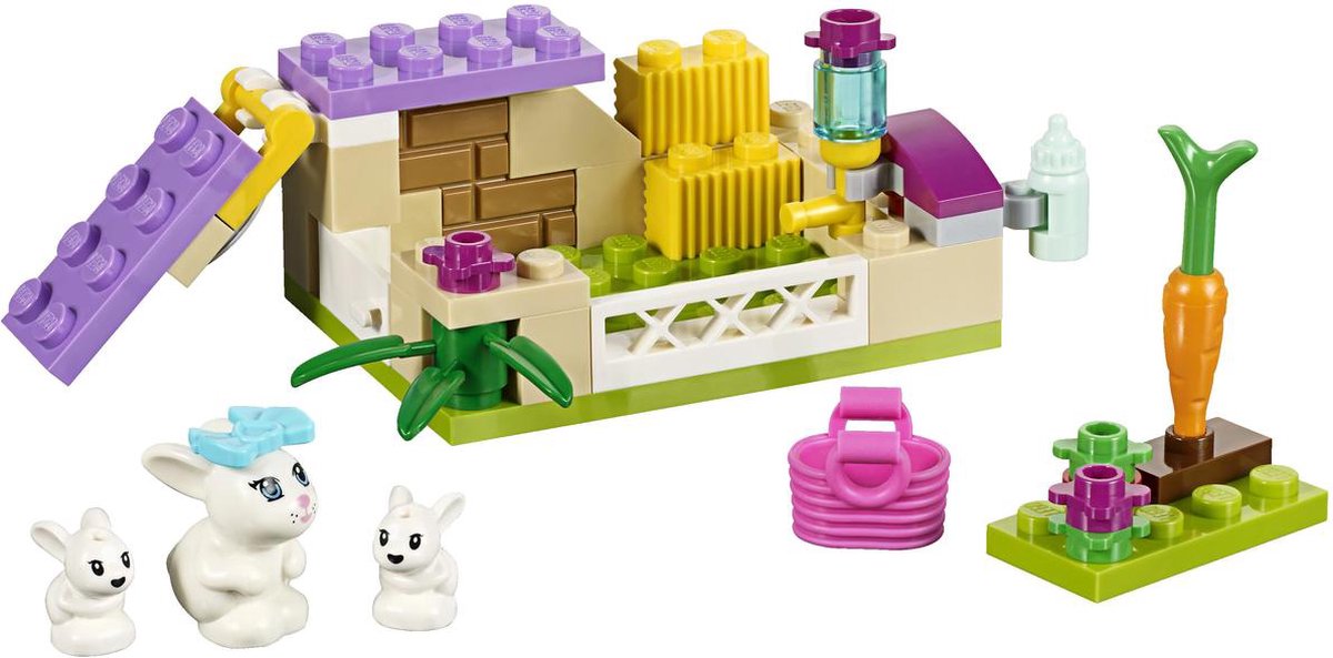 LEGO Friends Konijn met Kleintjes - 41087