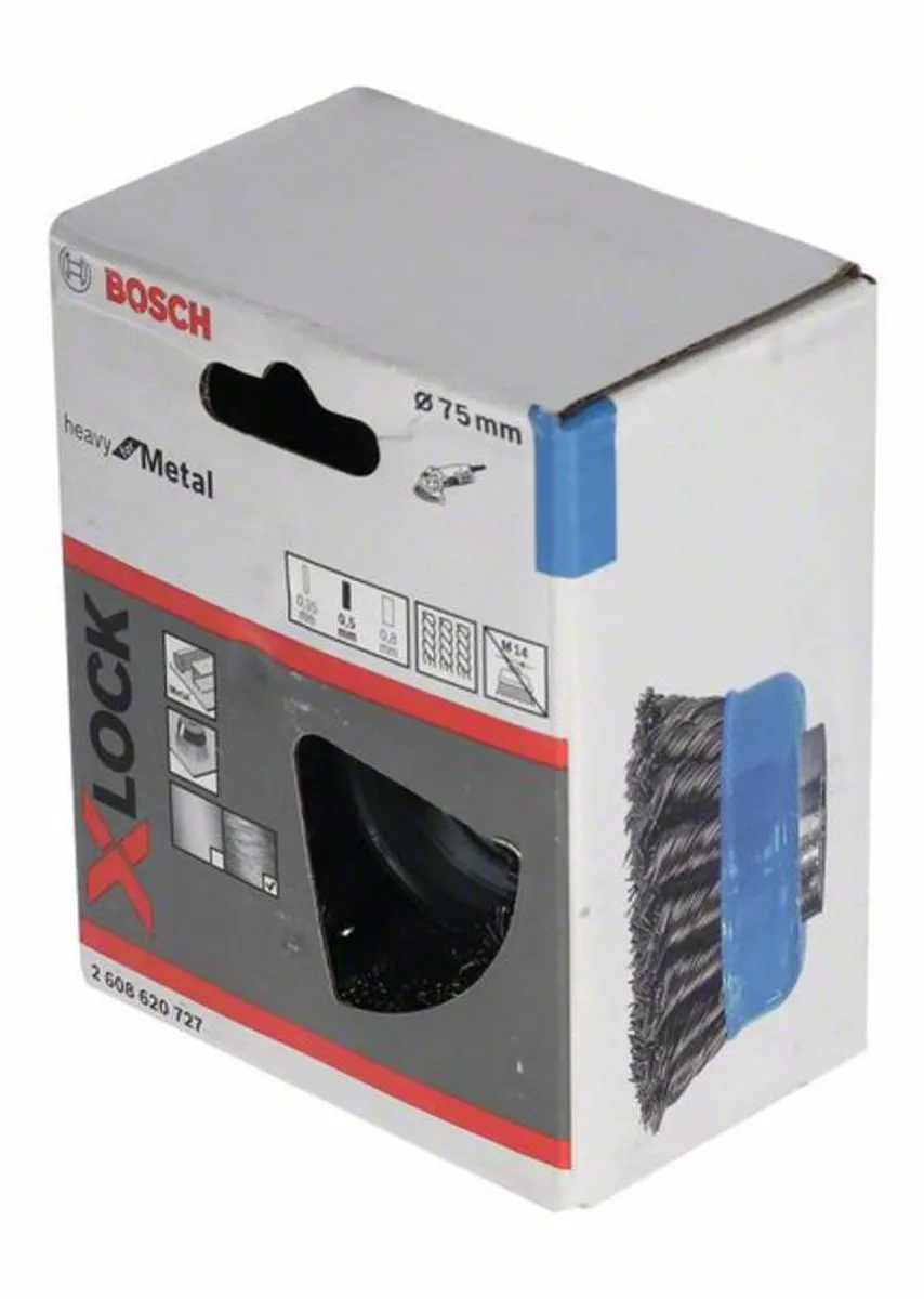Bosch Professional X-Lock Bekerborstel 75x0,50mm