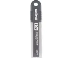Wolfcraft 10 Afbreekmessen 18mm - Metaal