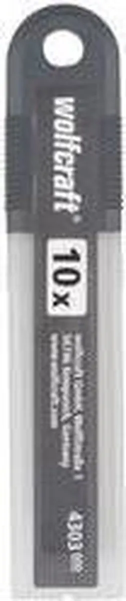 Wolfcraft 10 Afbreekmessen 18mm - Metaal