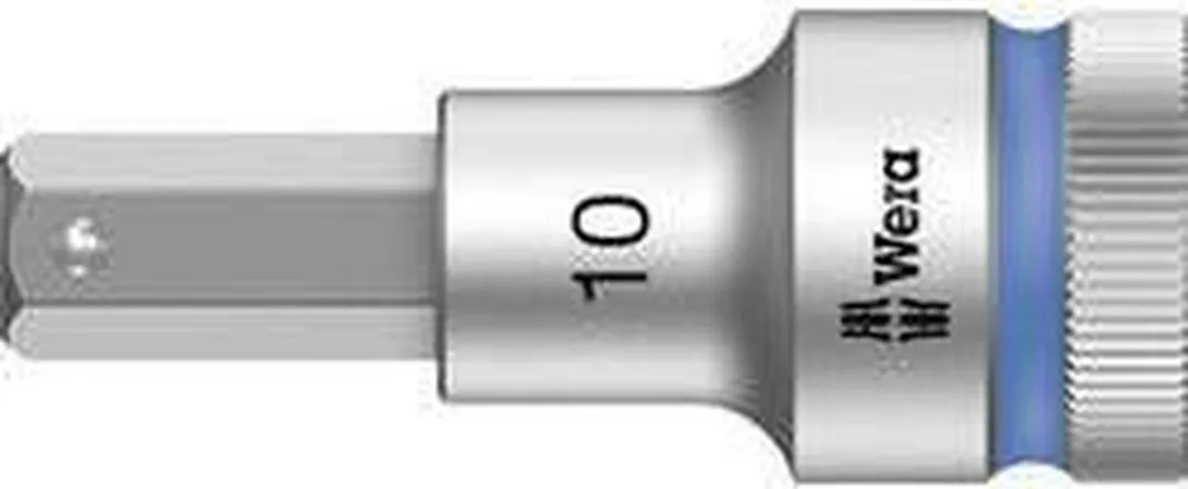 Wera 8740 C HF Zyklop Bitdop 1/2" - 10x60mm - Metaal