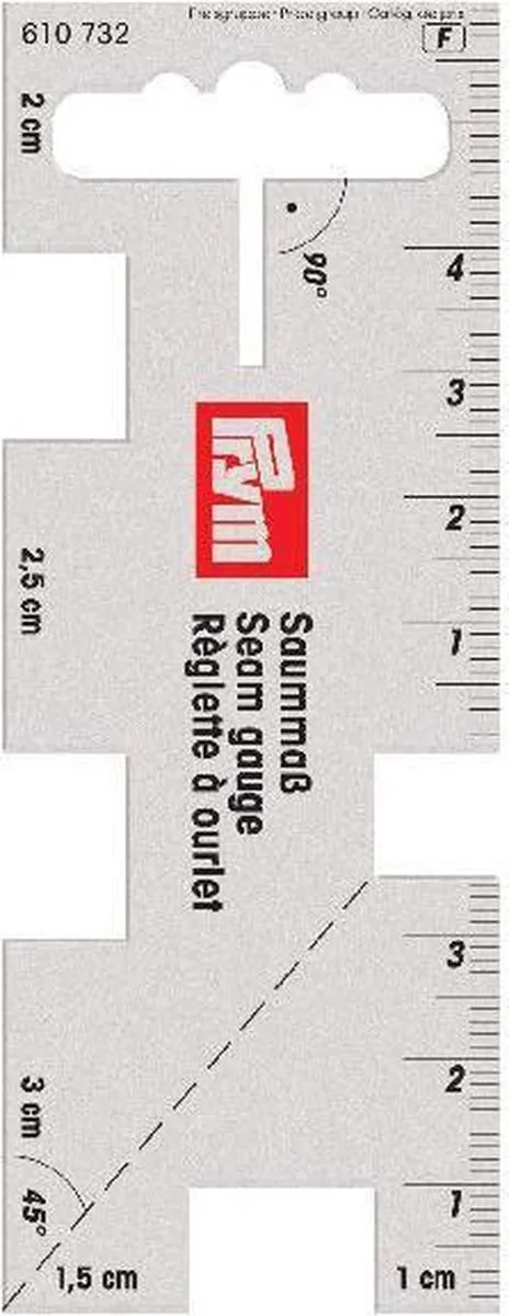 Prym Zoommeter 10cm Transparant