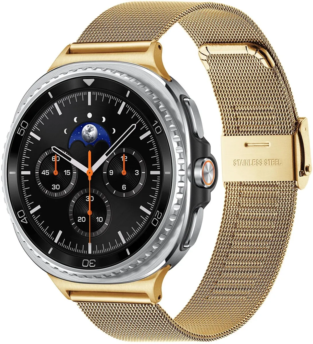 Samsung Galaxy Watch 8 Classic SA.L500ZGM20 - 46mm - Zwart/Goud