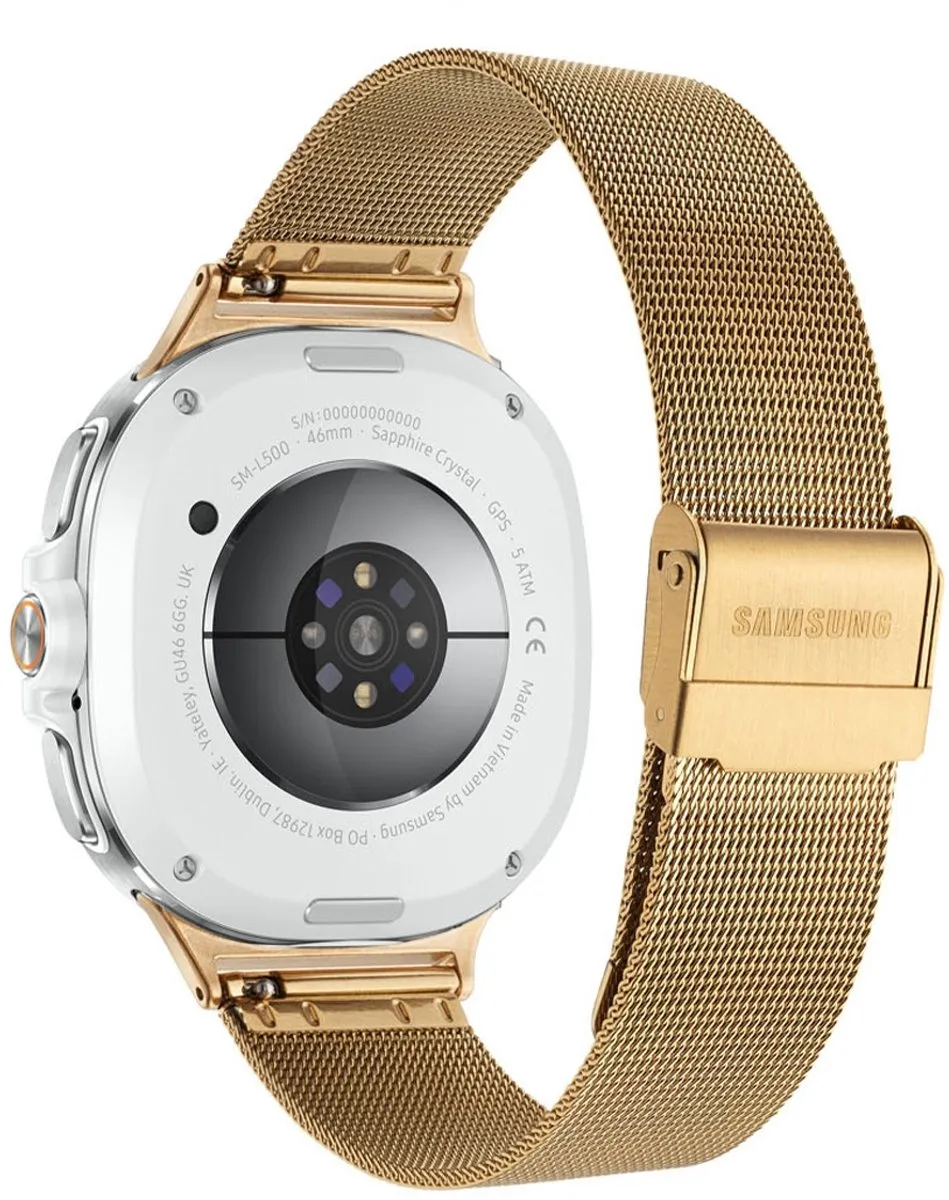 Samsung Galaxy Watch 8 Classic SA.L500ZGM20 - 46mm - Zwart/Goud