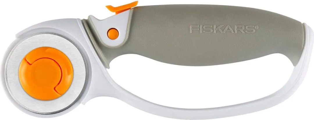 Fiskars Rolmes Easy Blade Ø45mm - Wit/grijs/oranje