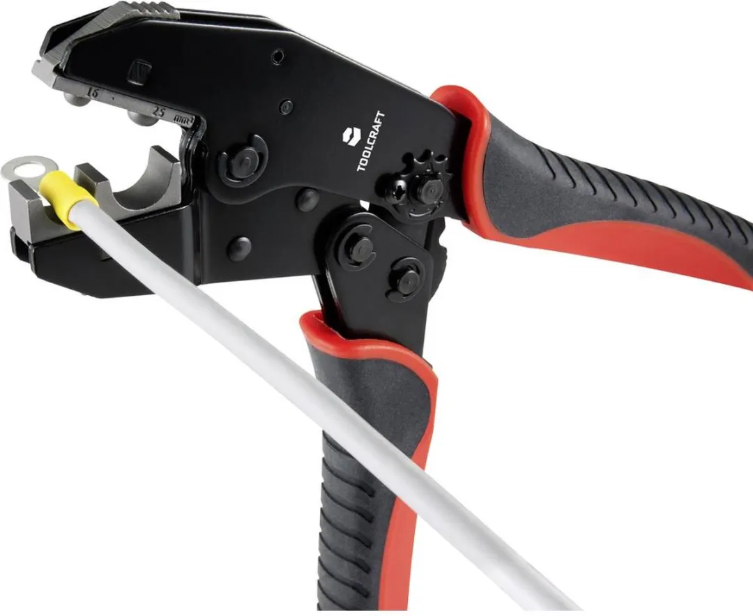 TOOLCRAFT PLE-0B1 Krimpschoenen 16-25mm² - Ongeïsoleerd