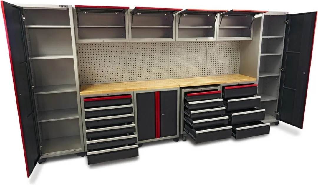 HBM Machines 16-delig Modulair Werkplaats Systeem - 15 Lades - afbeelding 6 van 6