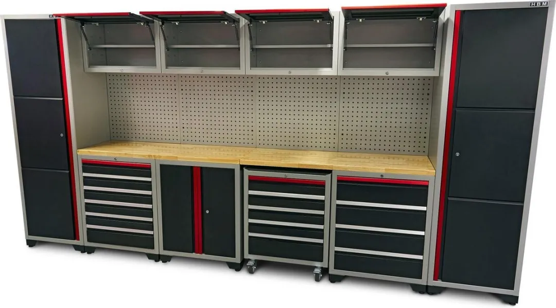 HBM Machines 16-delig Modulair Werkplaats Systeem
