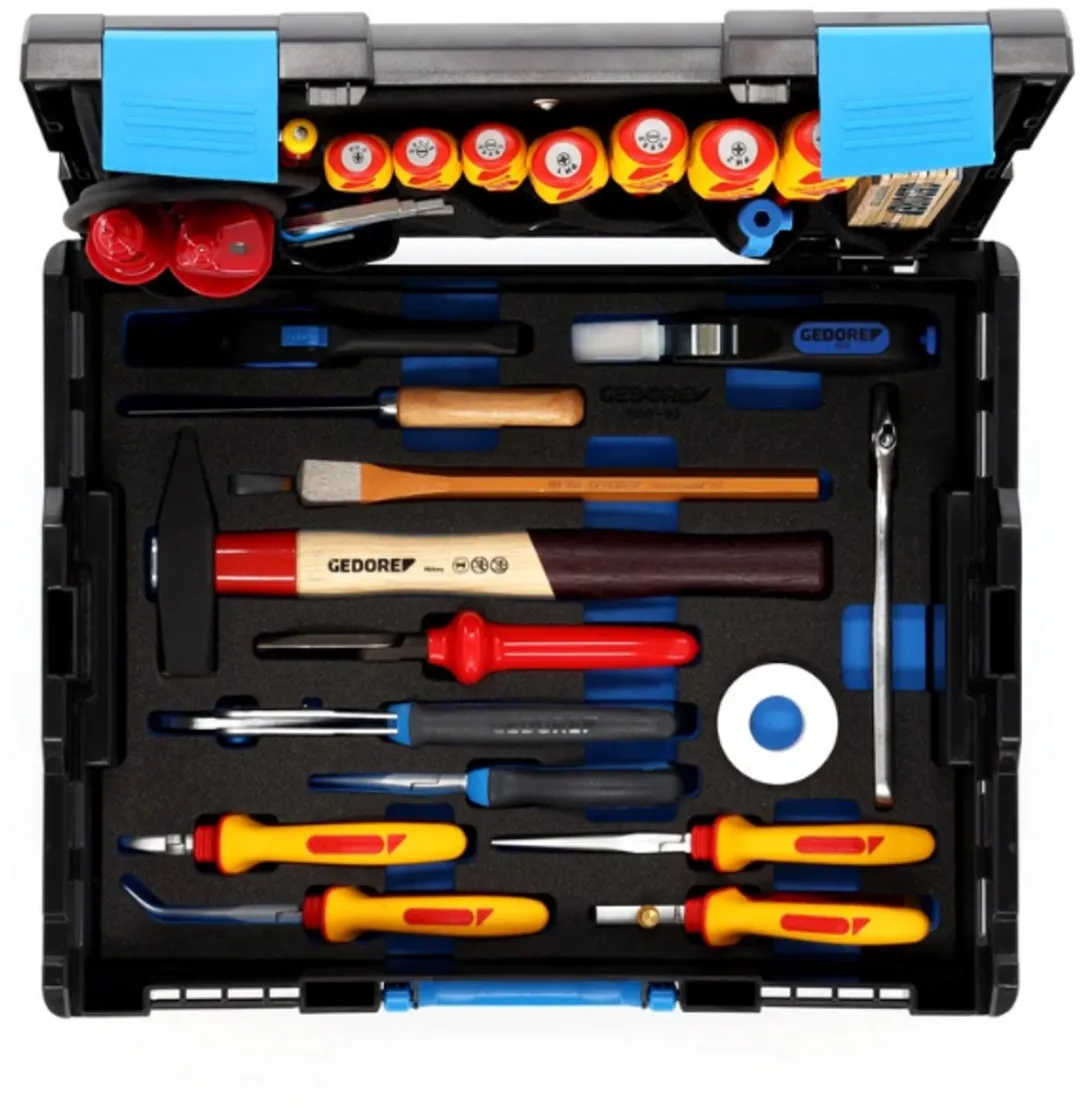 Gedore L-Boxx 136 36-delig - Elektrotechnisch assortiment - Wit
