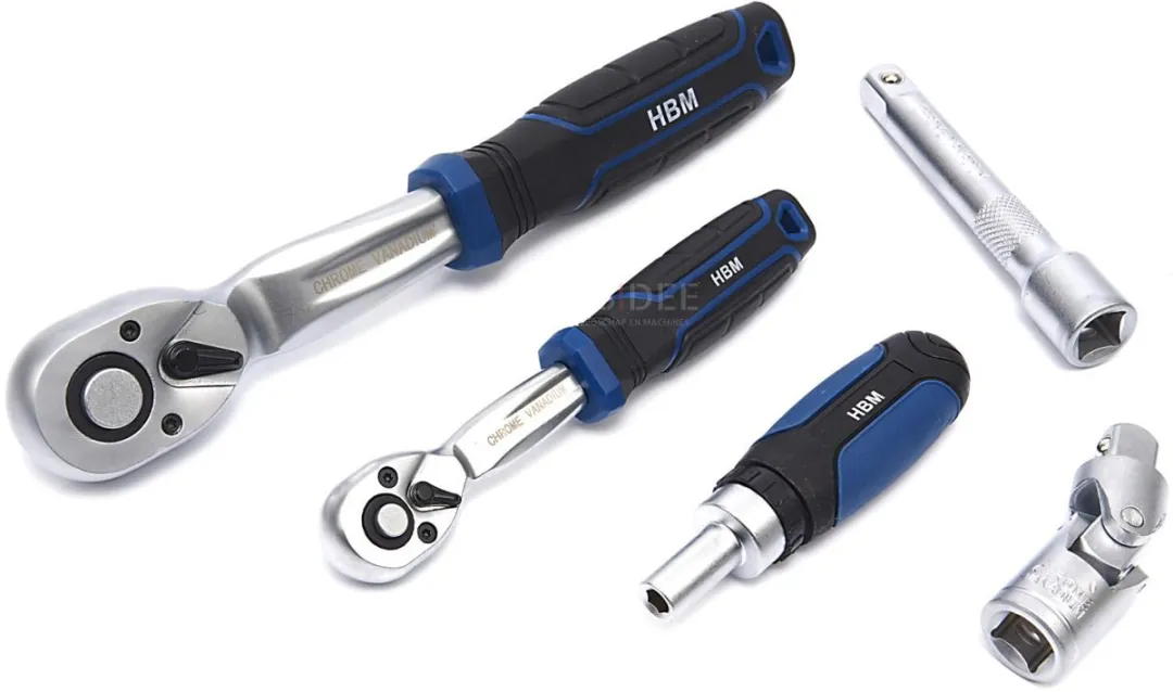 HBM H134037 Gevulde Gereedschapskoffer 111-delig - Blauw - afbeelding 6 van 6