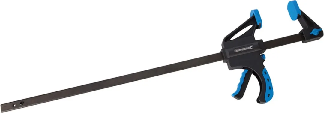 Silverline Heavy Duty Snelspanklem 600mm