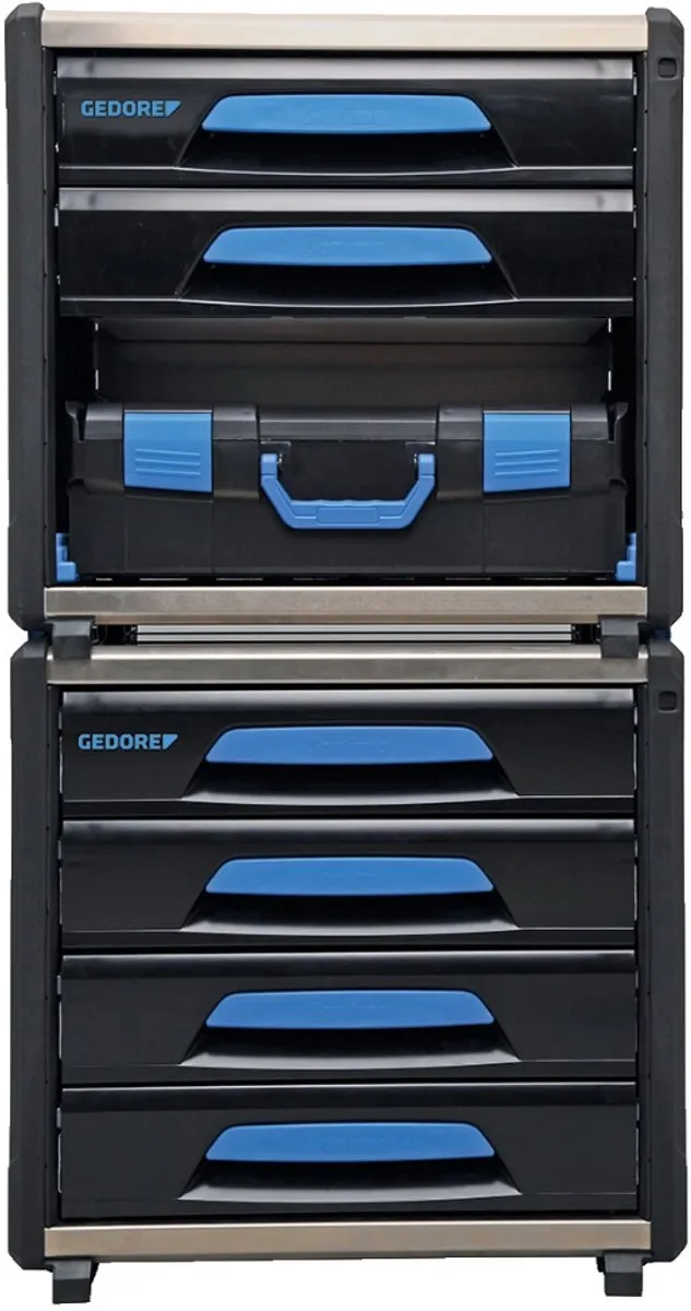 Gedore Workmo 24 B2 Modulaire Gereedschapbox 4 Laden